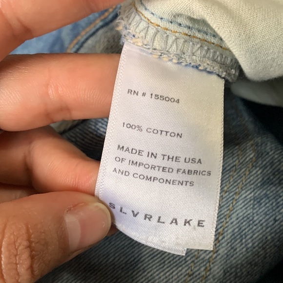 SLVRLAKE Womens Dakota Jeans In Tucson Wash Size 28 - Picture 7 of 14